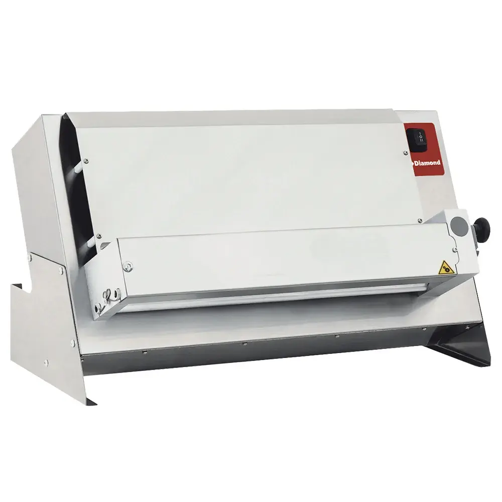 Pizza roller Ø 420 mm, 1 roller "Linear", in stainless steel - Main Image