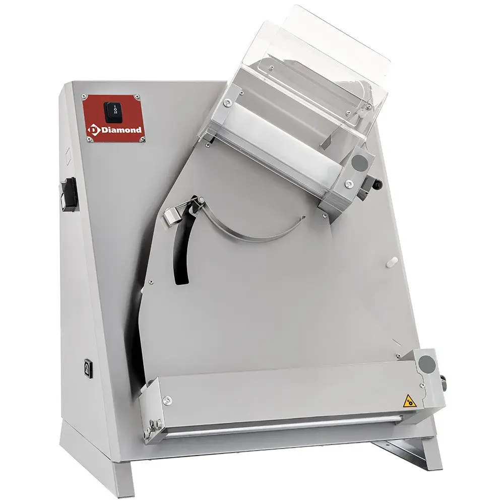 Pizza roller Ø 420 mm, 2 rollers, in stainless steel - Main Image