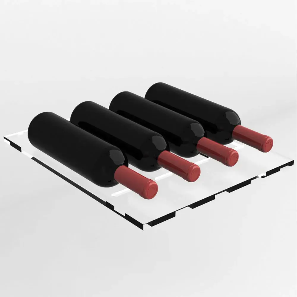 Plexiglass shelf with mounting brackets - Main Image