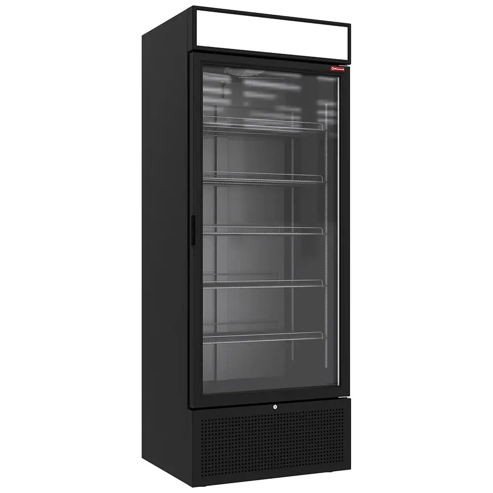 Positive refrigerated display 715 liters BLACK with lightbox - Main Image