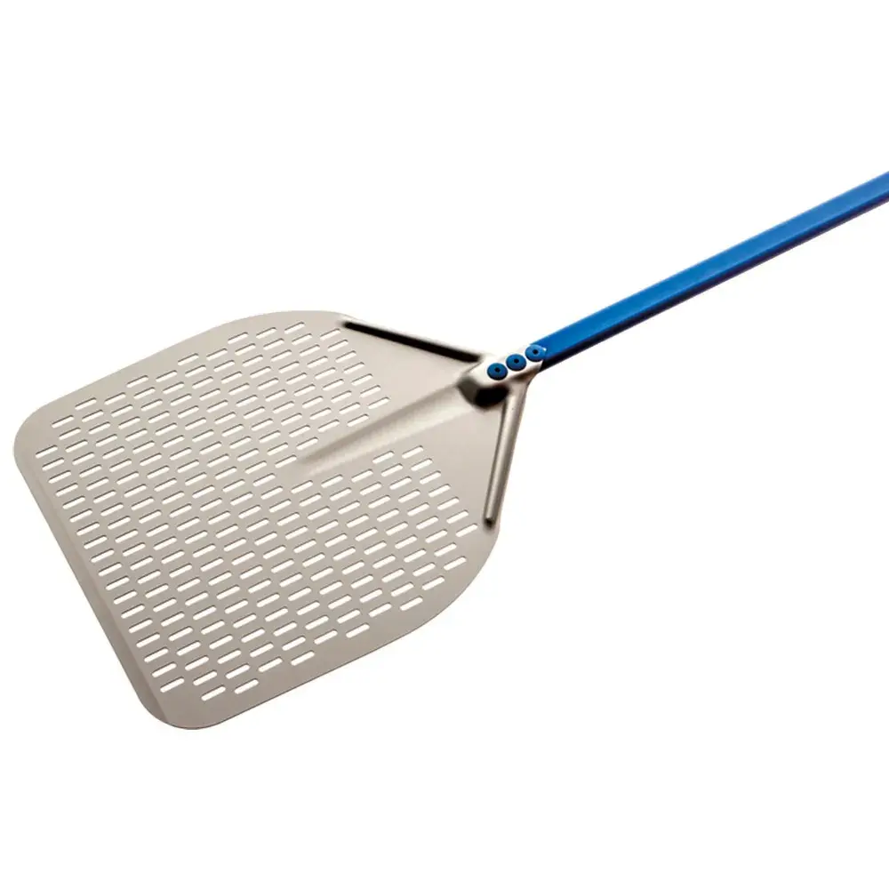 Rectangular aluminium shovel 330x330 mm perforated - Main Image