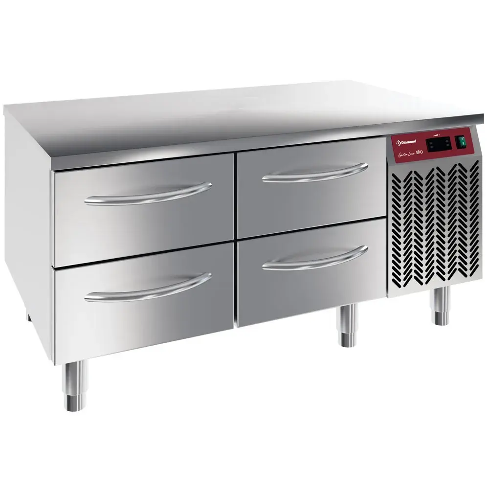 Refrigerate base, 4x1/2 drawers GN 1/1-h 100 mm - Main Image