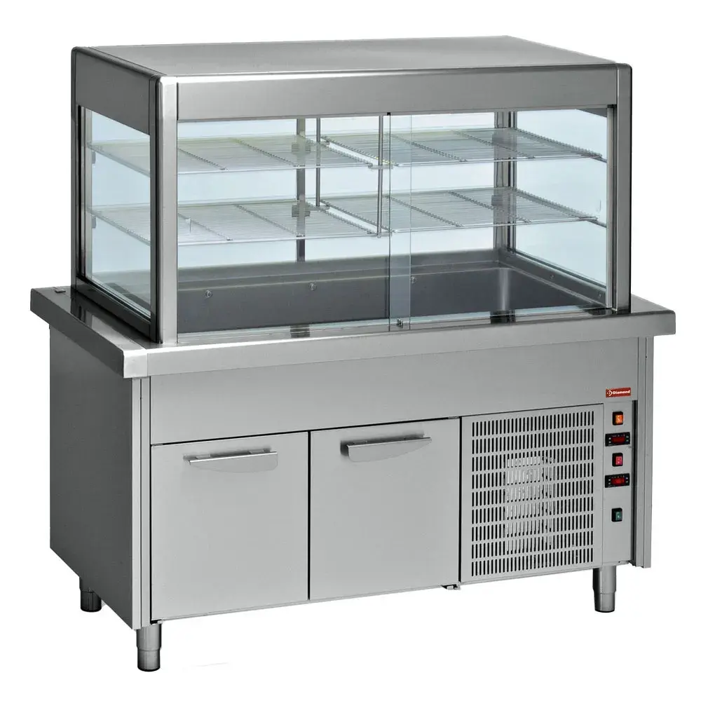 Refrigerated display and refrigerated cupboard 4x GN 1/1 - Main Image