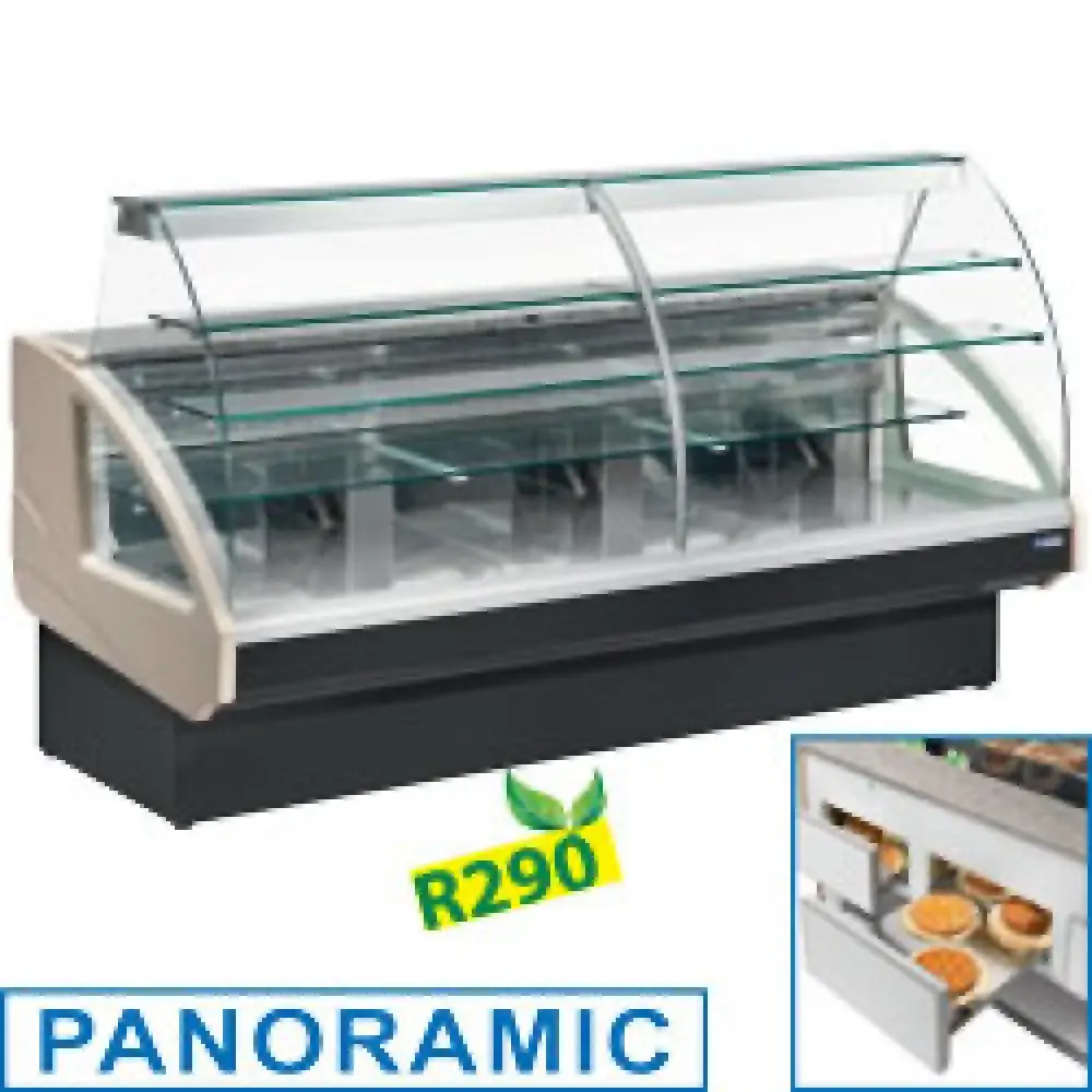 Refrigerated display counter, static, drawer system, without reserve - Main Image