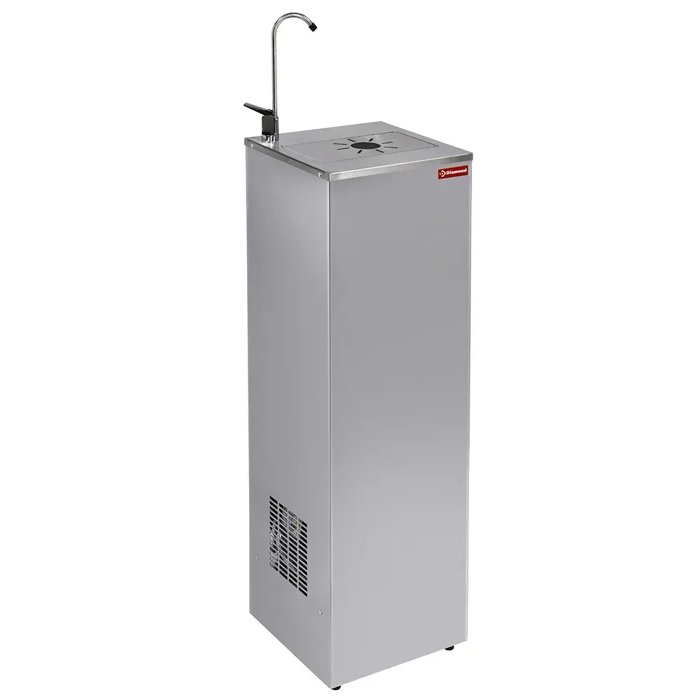 Refrigerated fountain, stainless steel, 30 liters/hour - Main Image