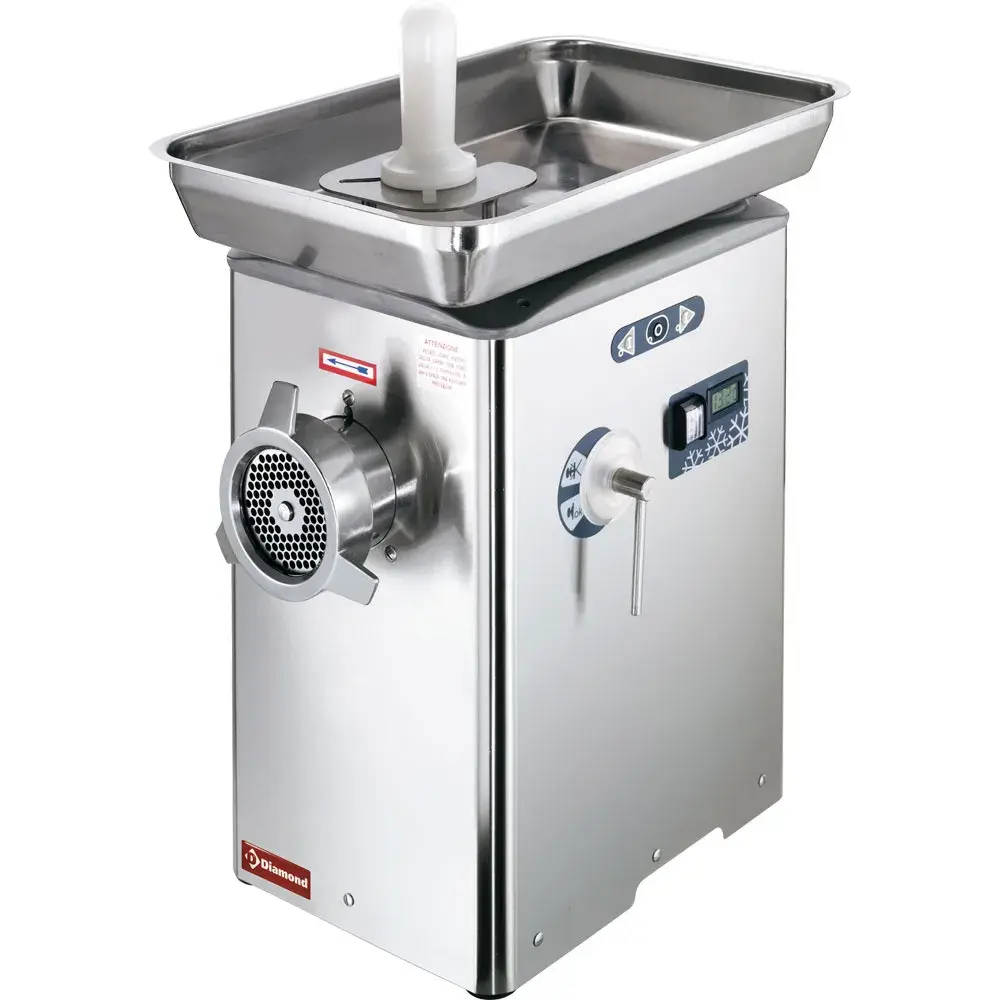 Refrigerated meat mincer N°32, stainless steel construction - Main Image