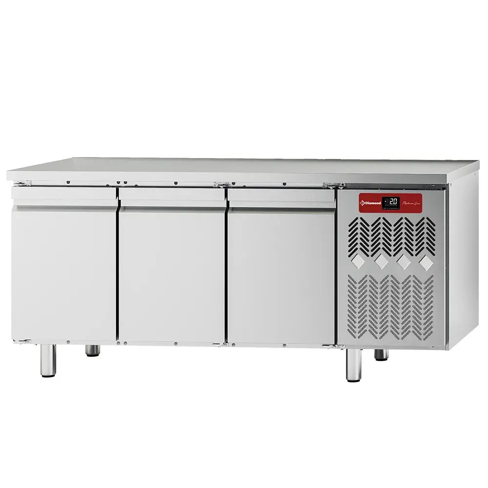 Refrigerated table, ventilated, 3 doors GN 1/1 - Main Image