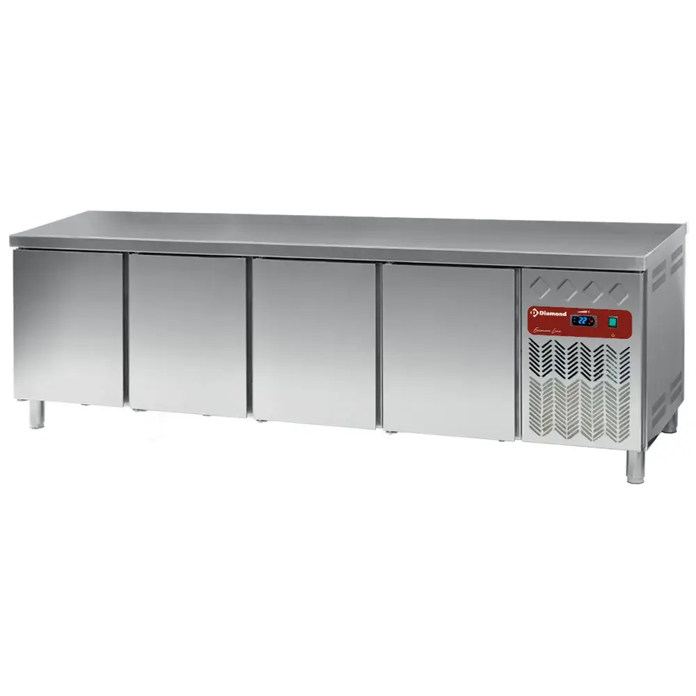 Refrigerated table, ventilated, 4 doors EN 600x400 (760 L) - Main Image