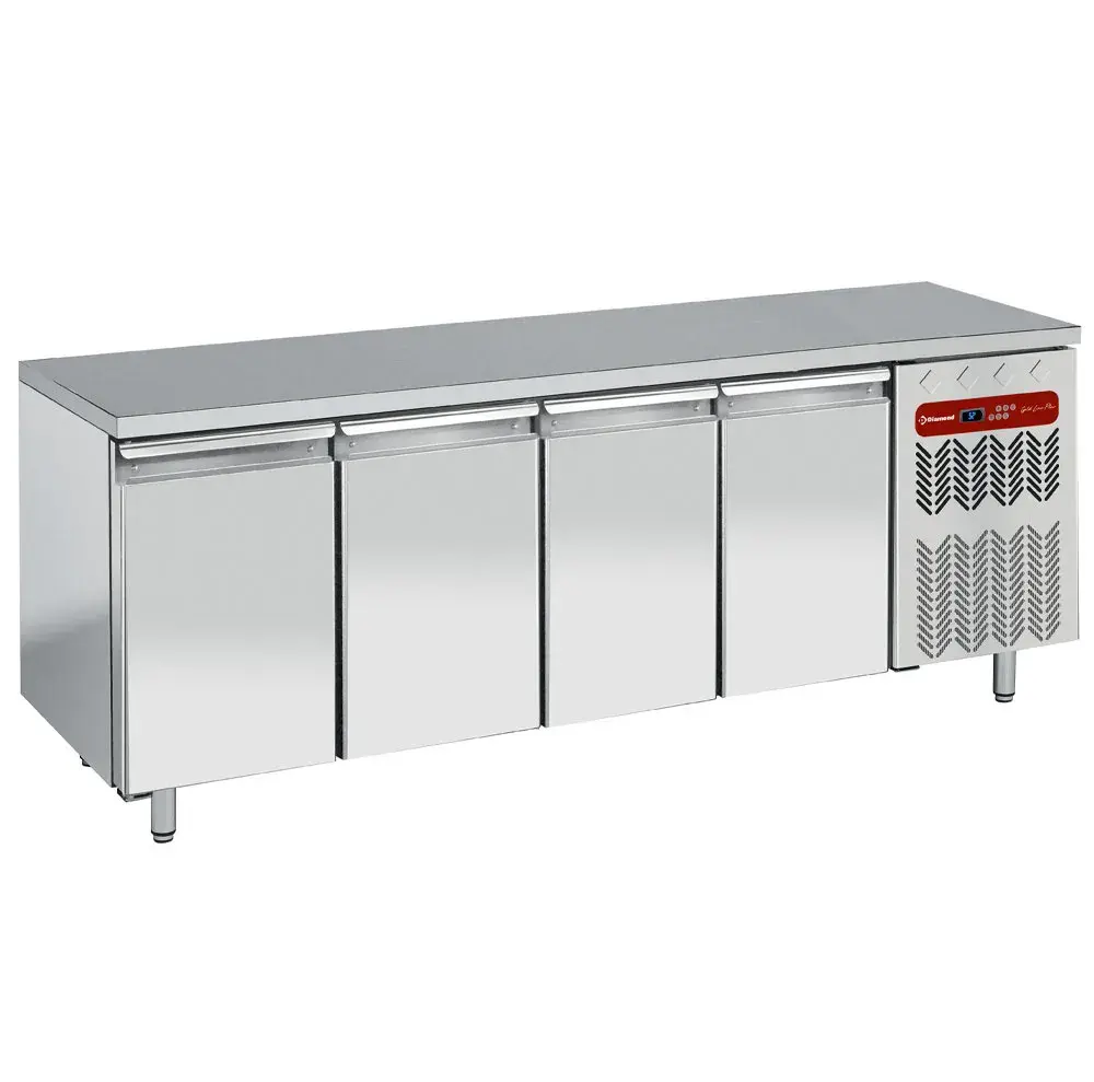 Refrigerated table, ventilated, 4 doors GN 1/1 - Main Image