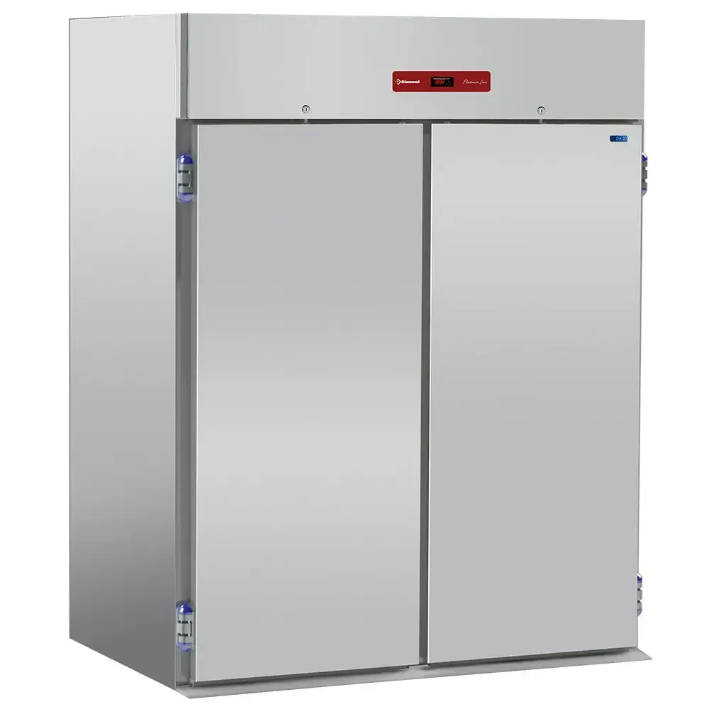 Refrigerator, 2 trolleys GN 2/1 - EN 600x800 - Main Image
