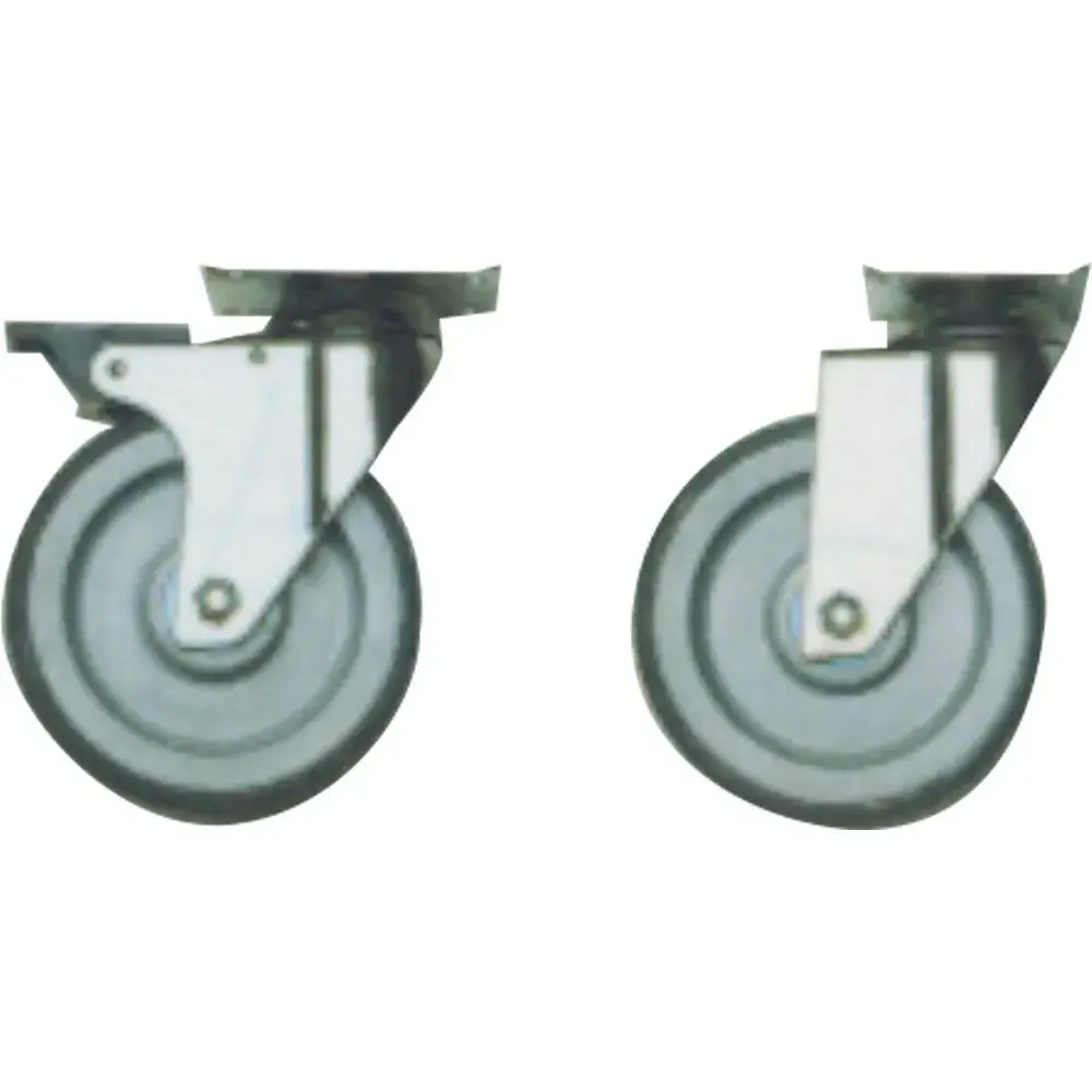 Set 4 wheels, 2 with brake - Main Image