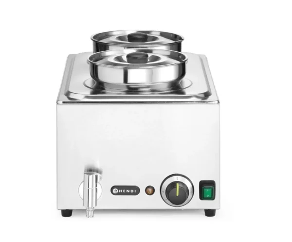 Set: Bain-marie Ranger + 2x bak 4L met deksel