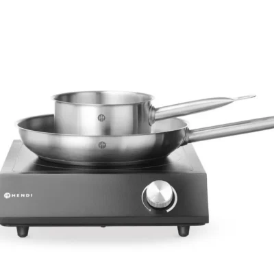 Set: Inductie kookplaat 3500W + steelpan + koekenpan - Main Image