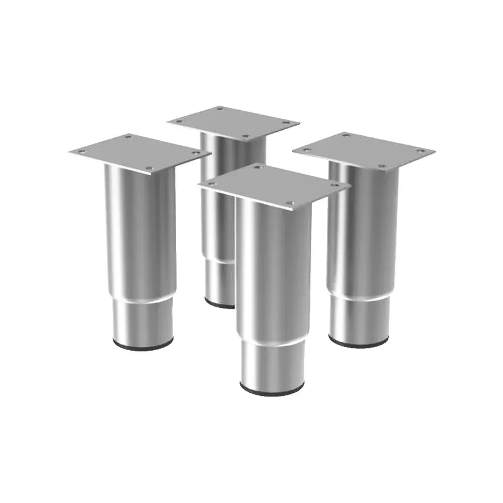 Set of 4 adjustable stainless steel feet (h.125mm) - Main Image