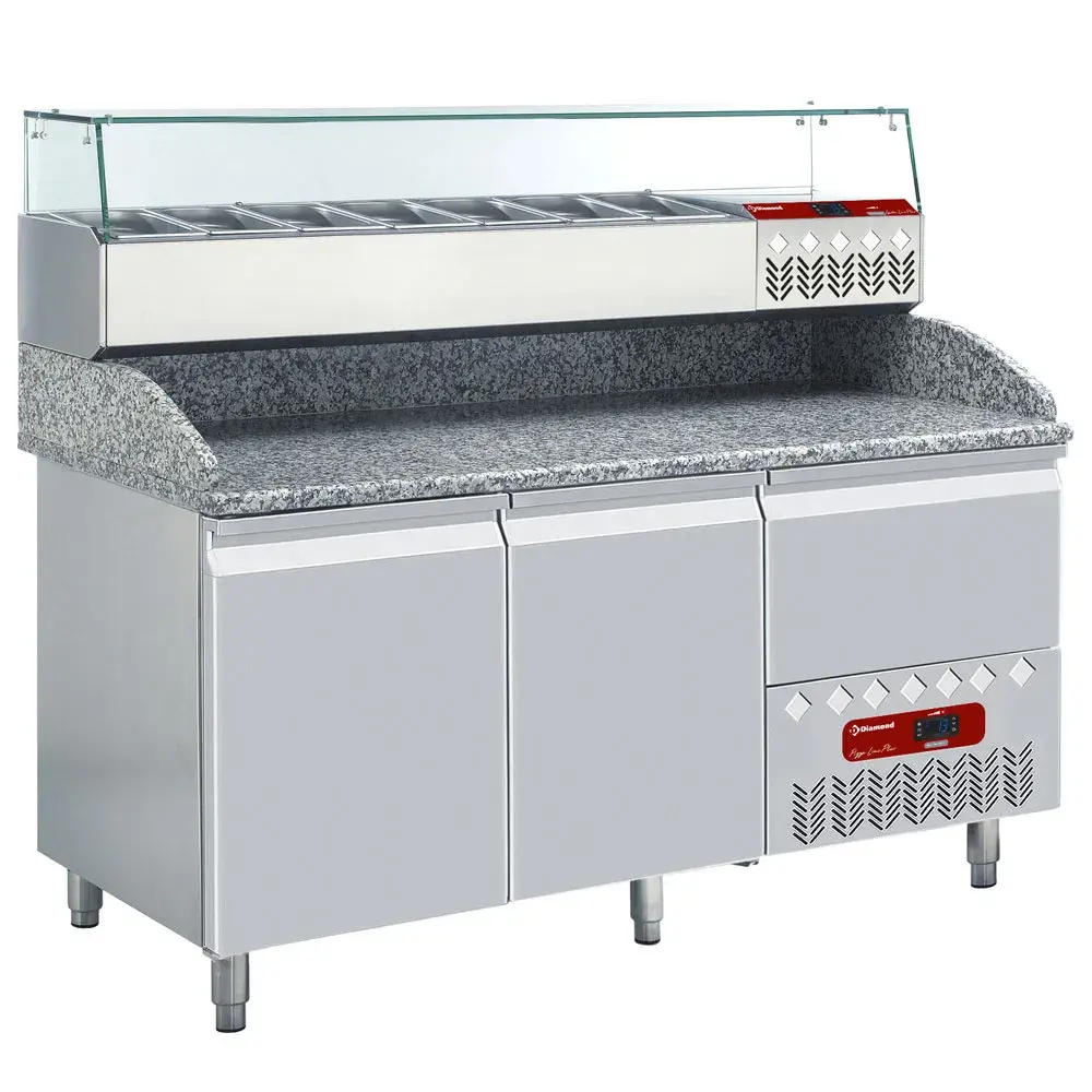 Set Refrigerated table & structure: - Main Image