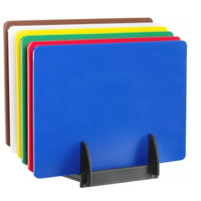 Set van 6 HACCPsnijplanken met rek - Main Image