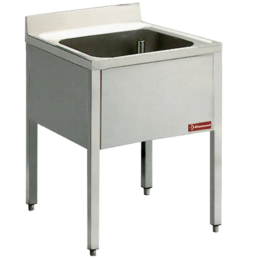 Sink 1 tank, with base - Main Image