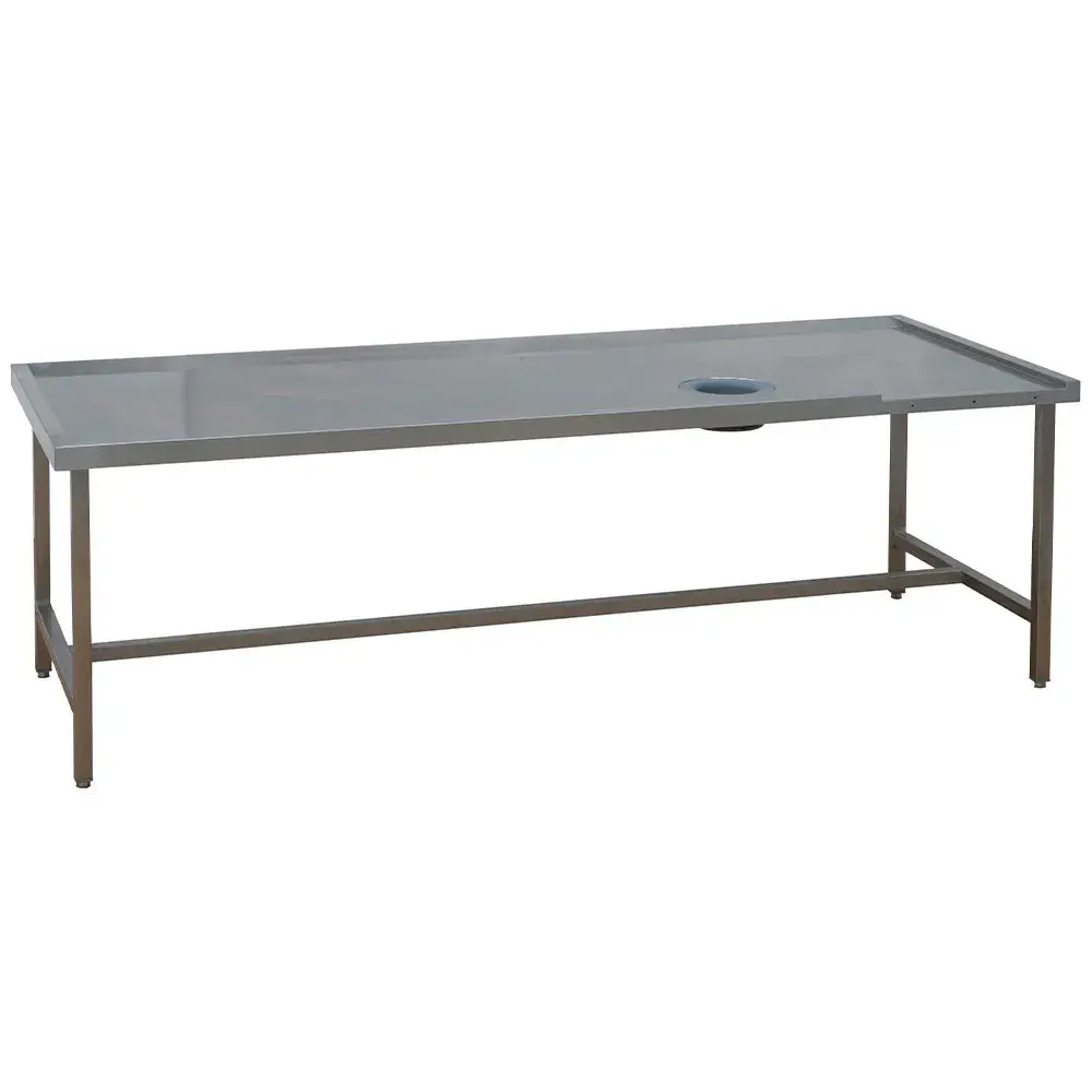 Sorting table (left) with waste bin hole - Main Image