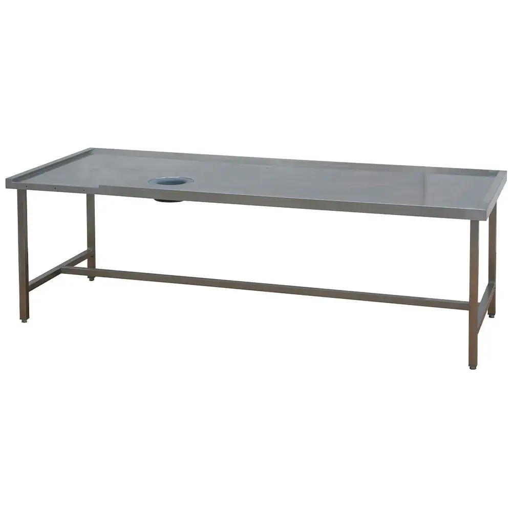Sorting table (right) with waste bin hole - Main Image
