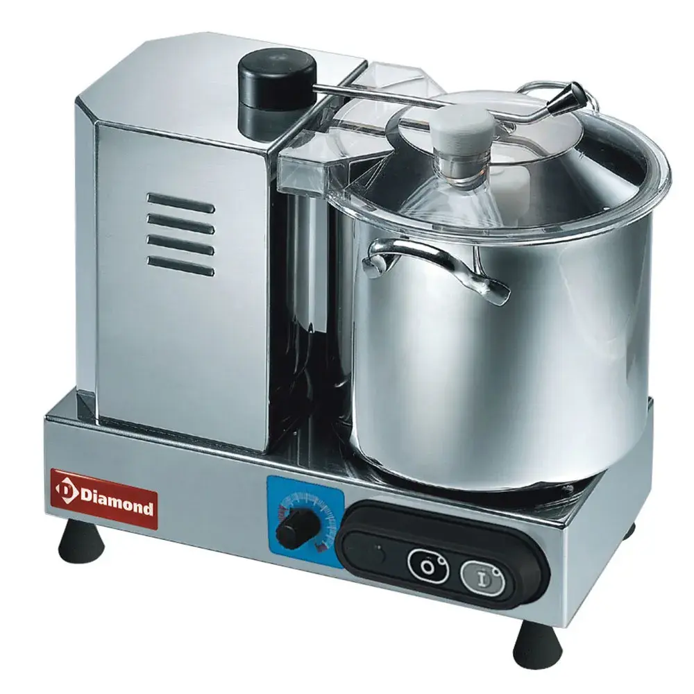 Stainless steel cutter, 9 liters, variable speed - Main Image