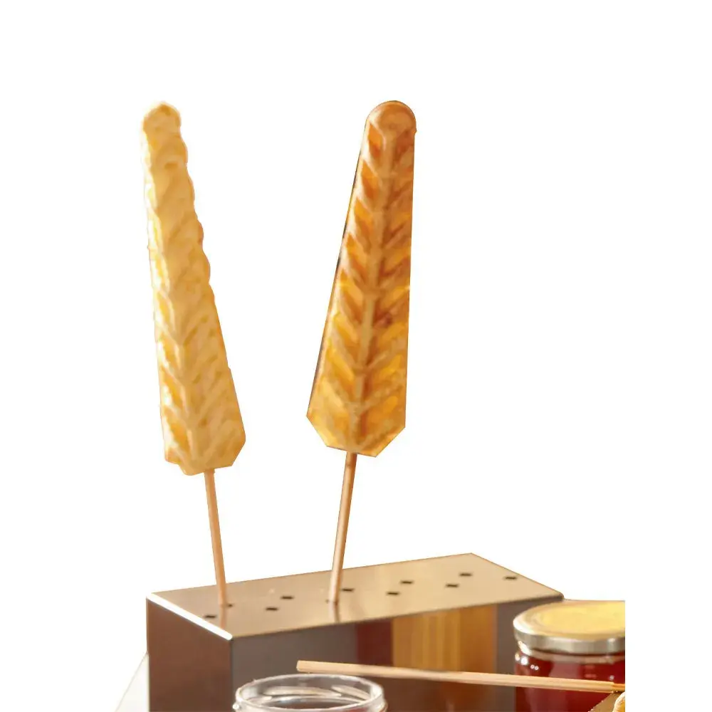 Stainless steel display for ear waffles - Main Image