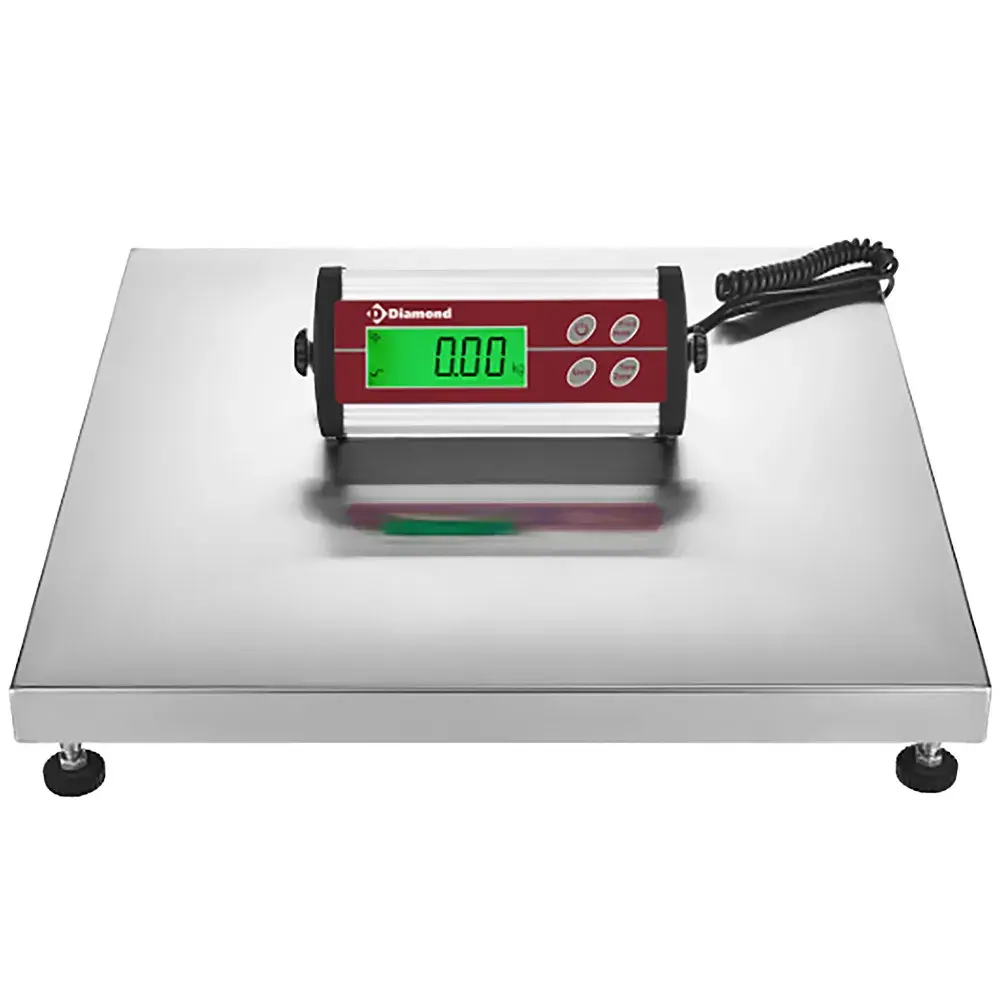 Stainless steel electronic scale, 150Kg x 50g