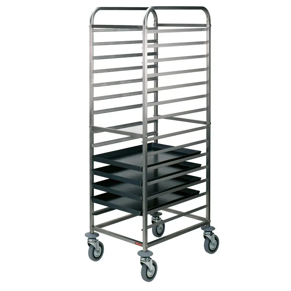 Stainless steel plate ladder, 14x 600x400 mm, 85 -mm space - Main Image