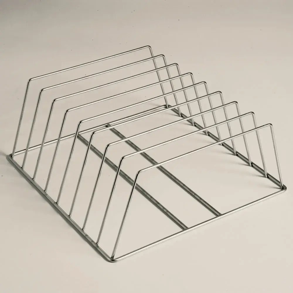 Stainless steel support for 8 gastro trays, h60 mm - Main Image