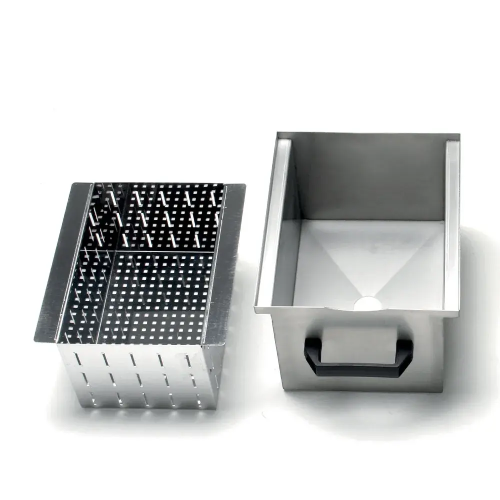 Stainless tray with filter for discharge (10-18 kg) - Main Image