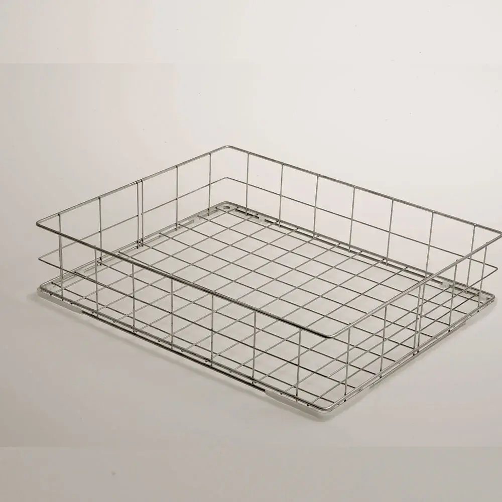 Standard stainless steel basket for pot wash - Main Image