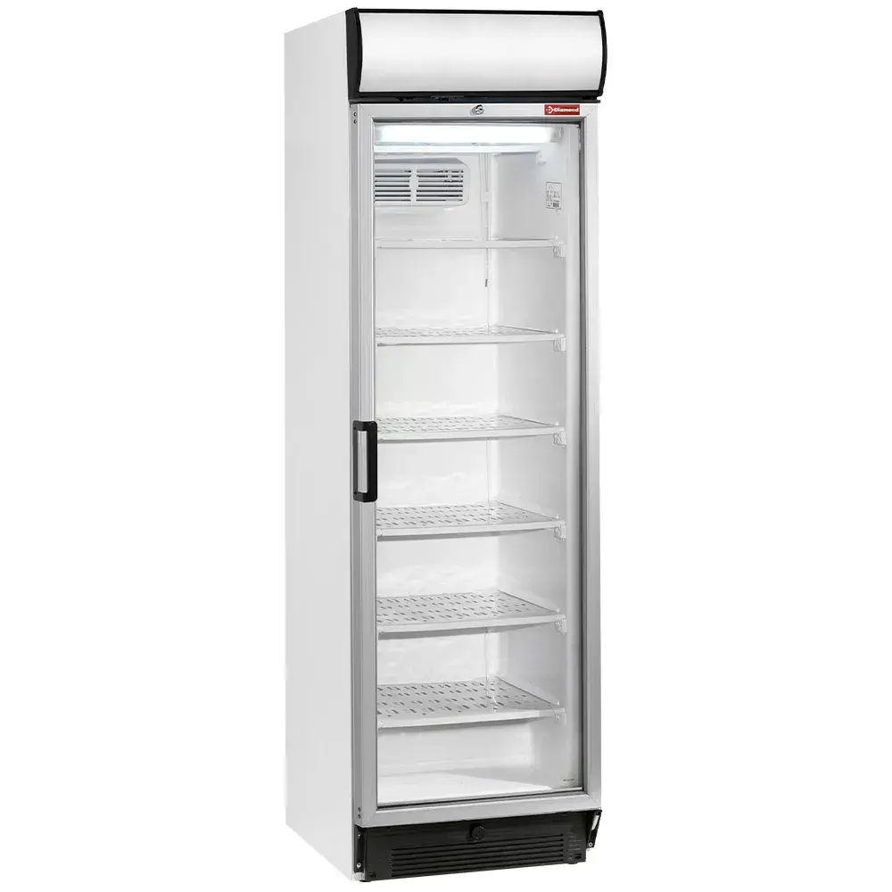 Static/ventilated negative T° display, 380 liters, light box - Main Image