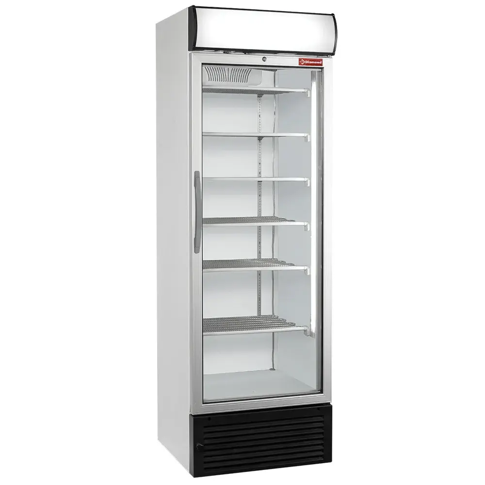Static/ventilated negative T° display, 500 liters, light box - Main Image