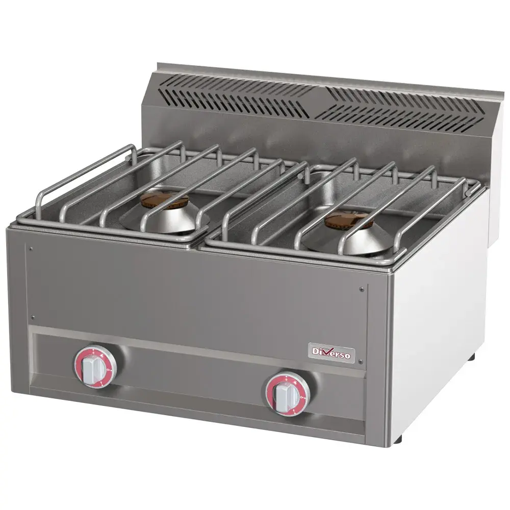 Stove 2 burners 8 kW super powerful -Top- - Main Image