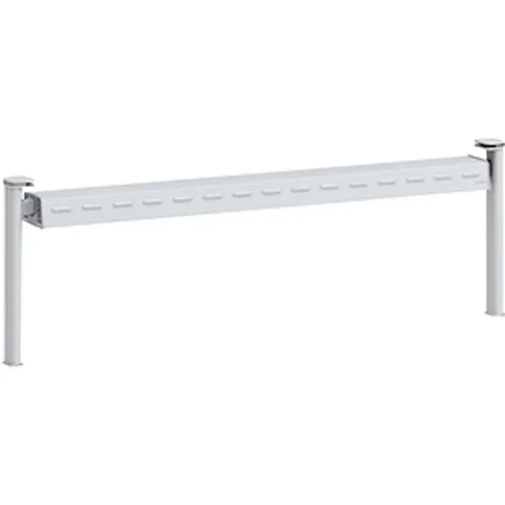 Supports with heated ramp / halogen lighting