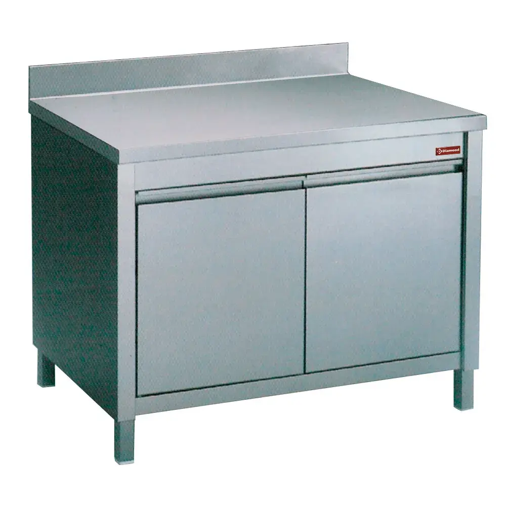 Table on cupboard 2 doors + edge - Main Image