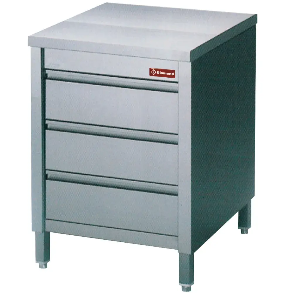 Table on cupboard with 3 drawers GN1/1 - Main Image