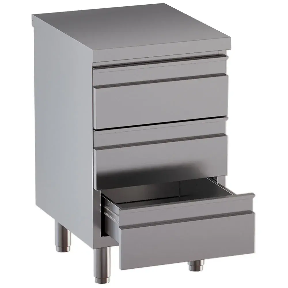 Table on cupboard with 3 drawers - Main Image