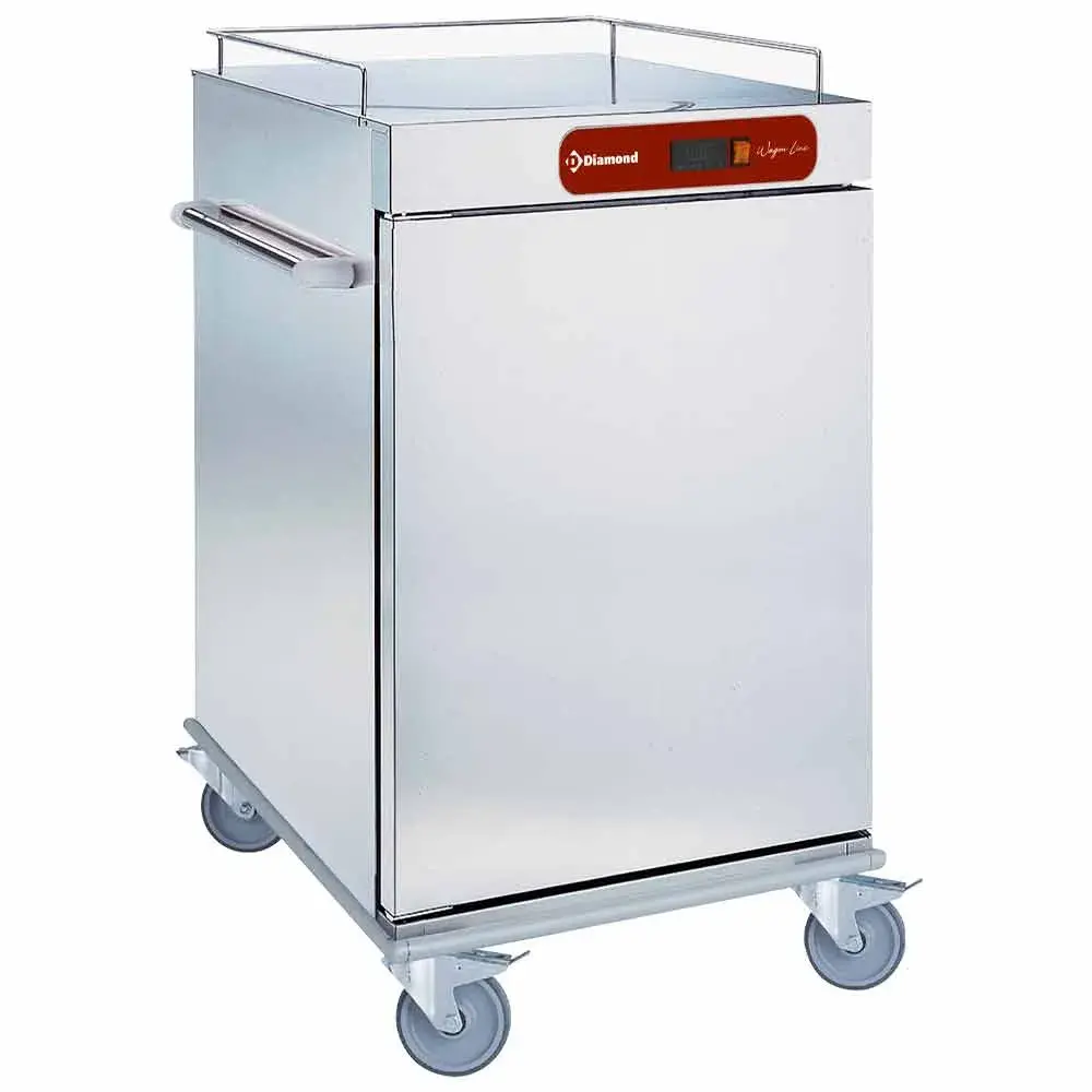 Trolley holding temperature for meals, 10 GN 2/1 - Main Image