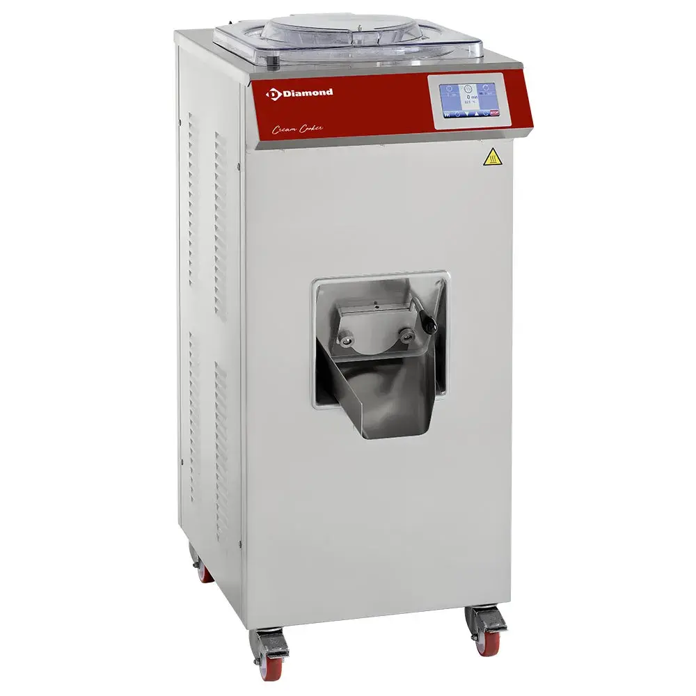 Universal cream/sauce cooker 60 liters/h, water condenser, VV and TOUCH SCREEN - Main Image