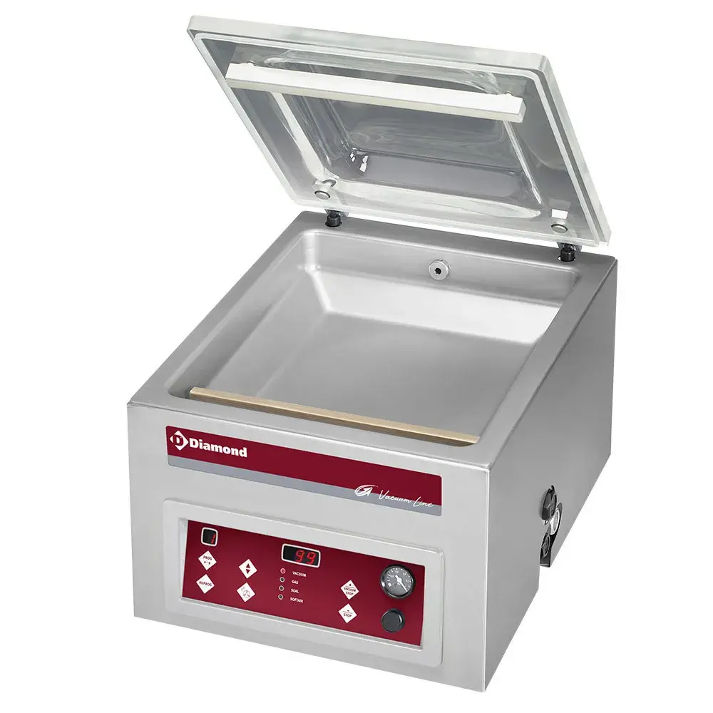 Vacuum machine, chamber 350x370xh150 mm - 16 m3/h - Main Image