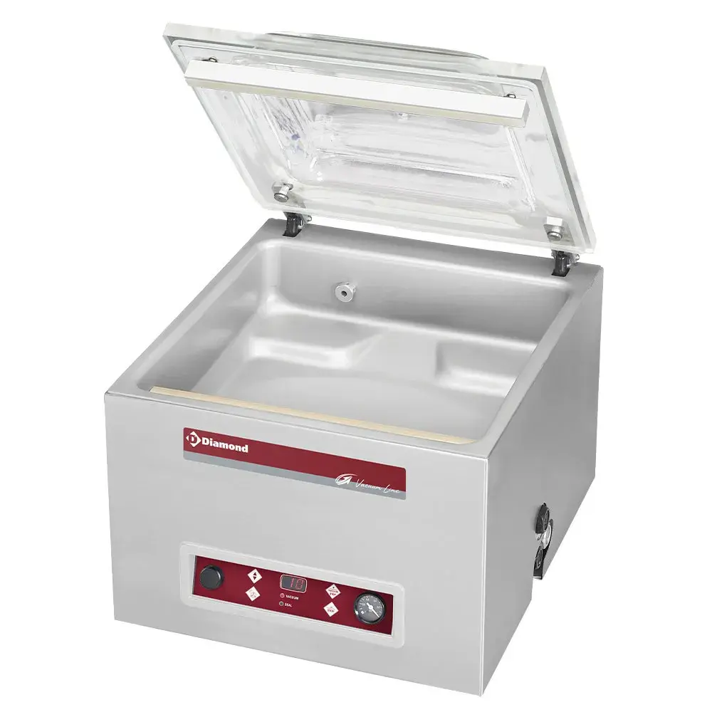 Vacuum machine, chamber 420x370xh135 mm - 16 m3/h - Main Image