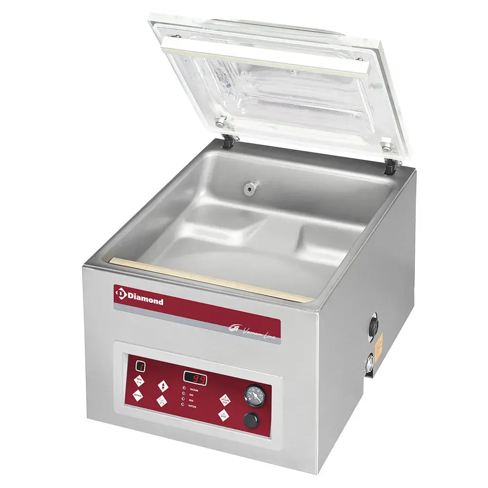 Vacuum machine, chamber 420x460xh180 mm - 21 m3/h - Main Image