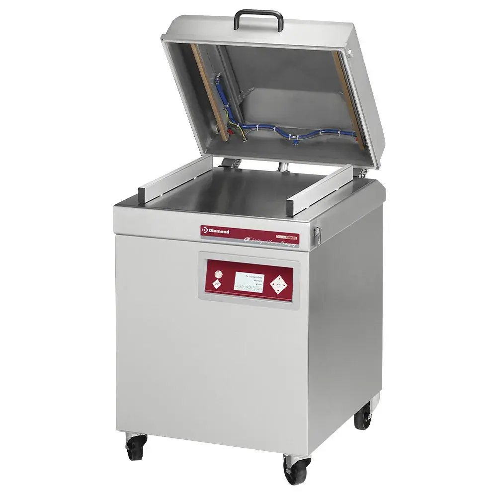 Vacuum machine, chamber 500x520xh200 mm - 63 m3/h LCD - Main Image
