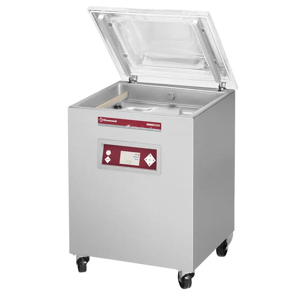 Vacuum machine, chamber 600x475xh200 mm - 63 m3/h LCD - Main Image