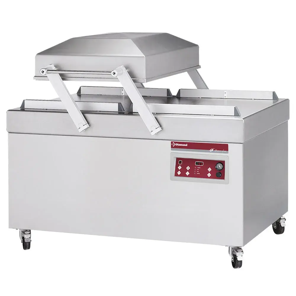 Vacuum machine, double chamber 620x750xh210 mm. - Main Image