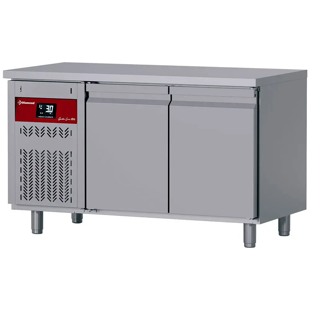 Ventilated cooling table, 2 doors GN 1/1, 260 Lit. unit on the left side - Main Image
