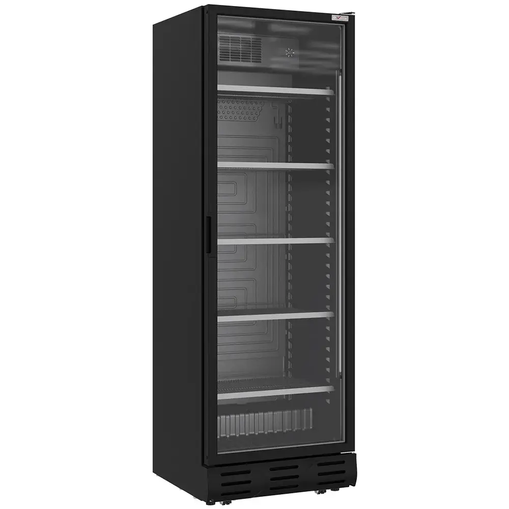 Ventilated display unit positive 382 liters BLACK - Main Image