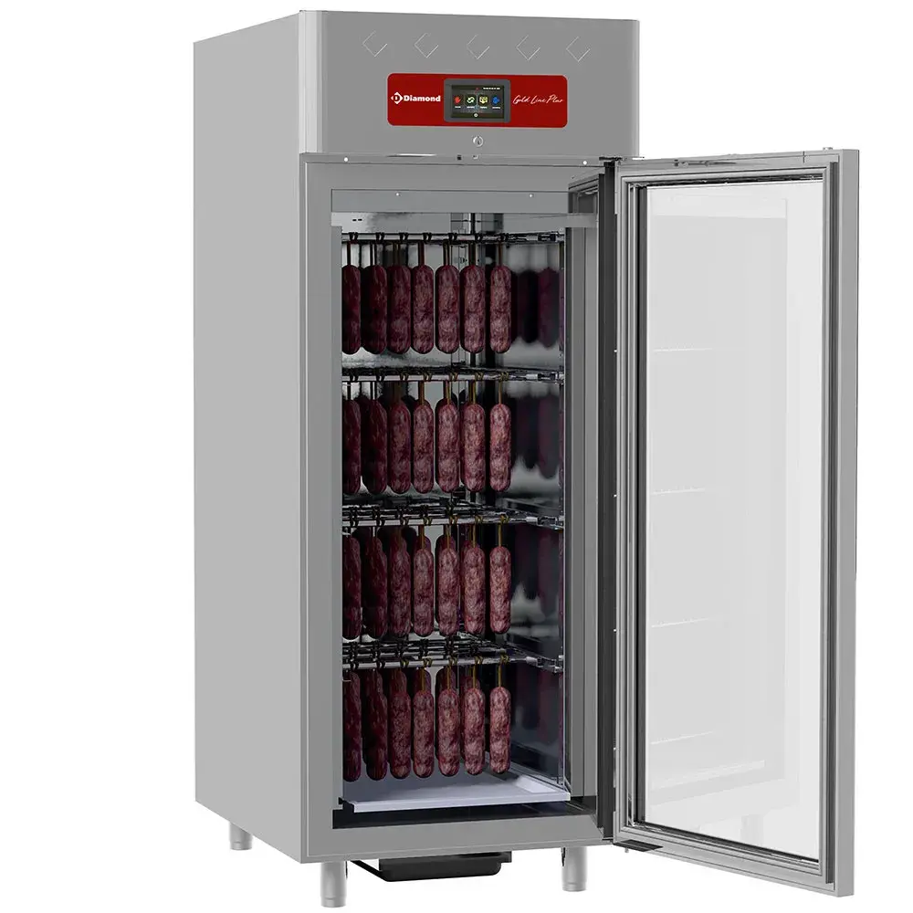 Ventilated maturation cabin 850 liters, 1 glass door 20x GN 2/1 - Main Image