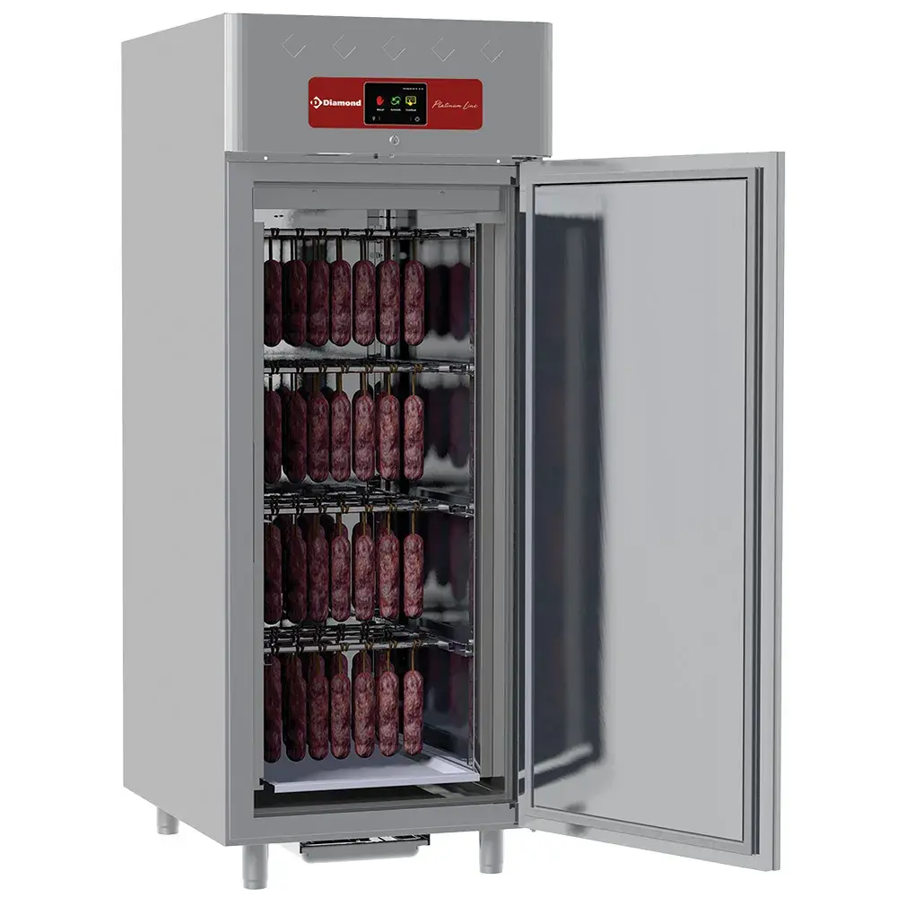 Ventilated maturation cabin dry aging for cold cuts 850 liters, 1 door 20x GN 2/1 - Main Image