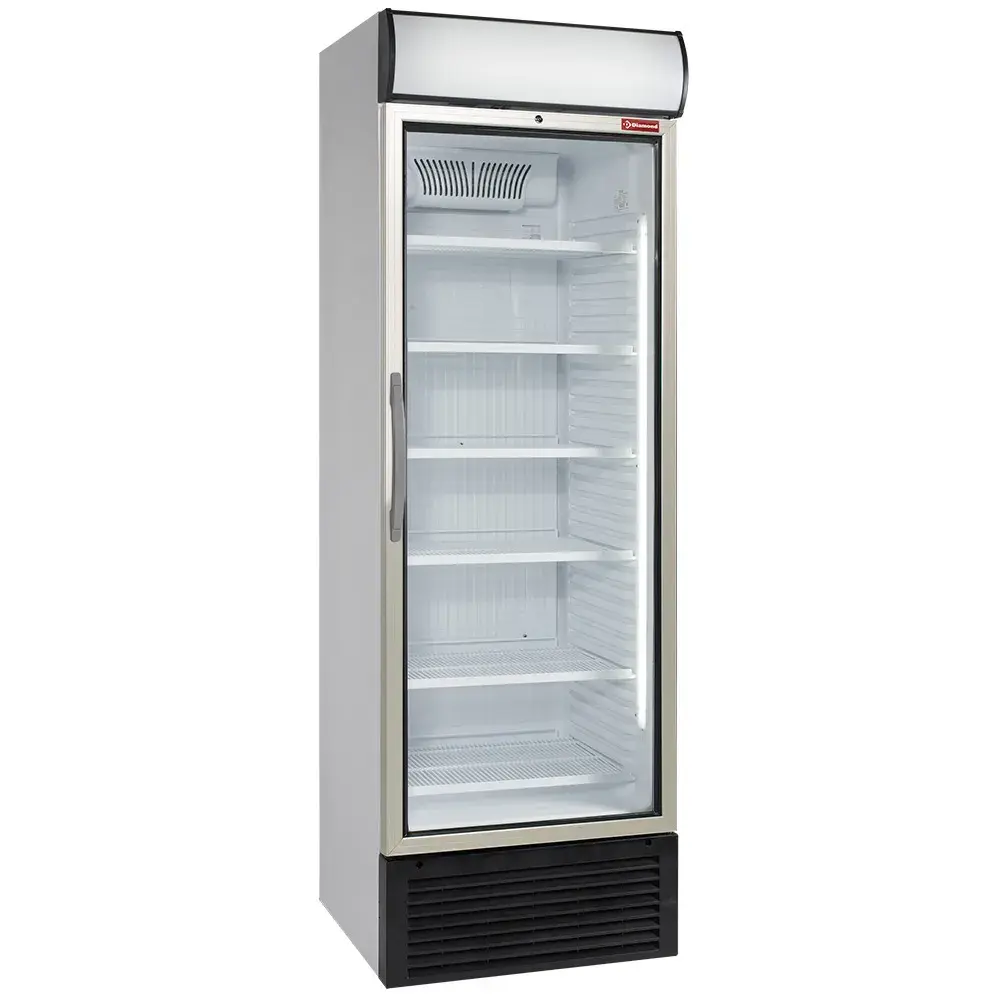 Ventilated positive T° display 500 liters, with light box - Main Image
